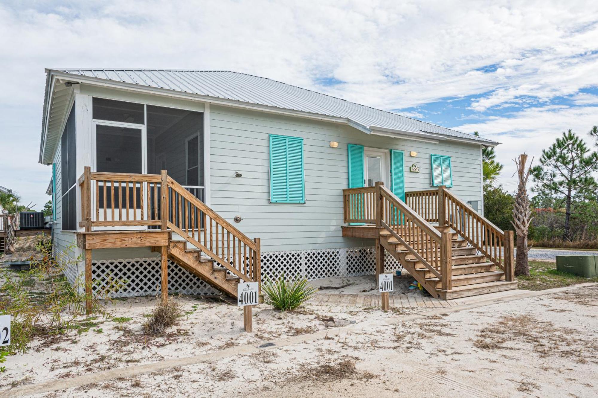 Cottage Beach House Steps From Beach 3 Bedroom 2 Bath ガルフ・ショアーズ エクステリア 写真